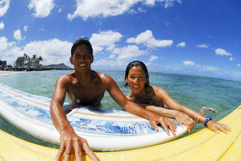 サーフガイド カービー・福永 / Surf guide Kirby Fukunaga Oahu - Re